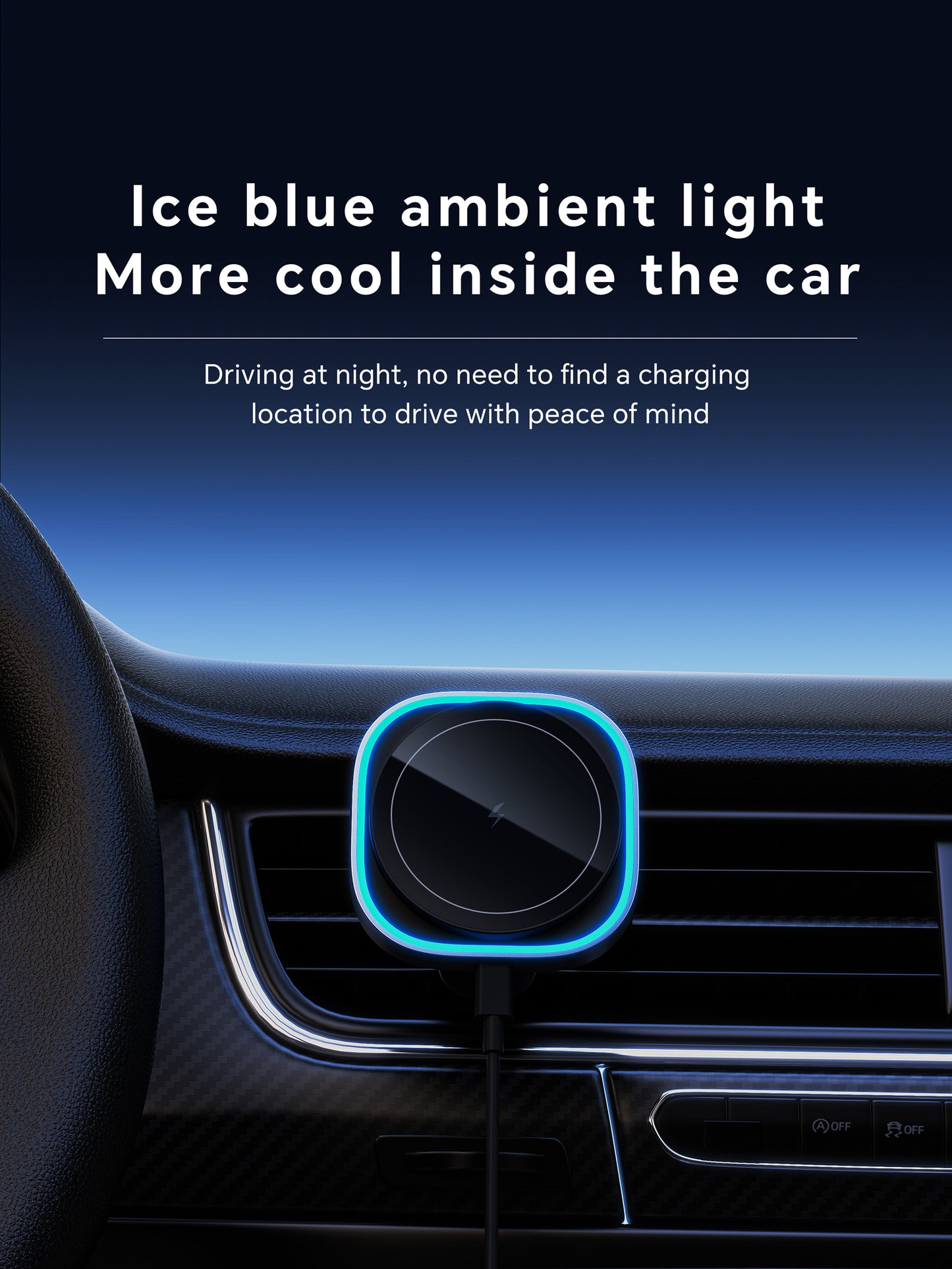 Magsafe Wireless 15W Car Charger