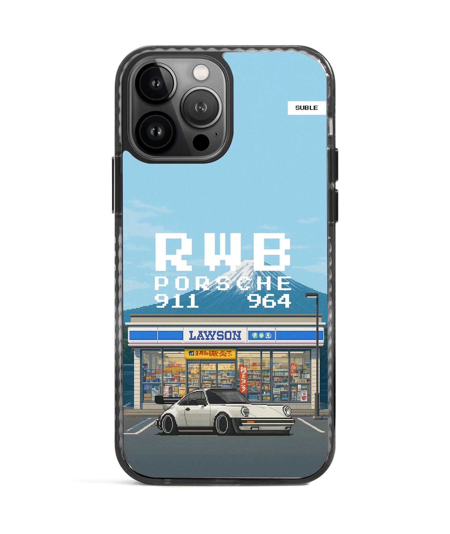 Print #93 - Pixel Porsche x Fuji